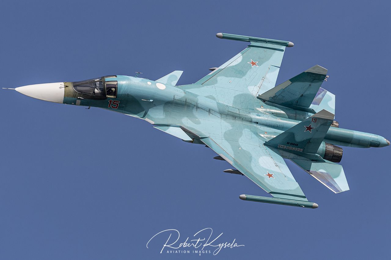 Sukhoi Su-34 (NATO Code: FULLBACK)  -  © by Robert Kysela
