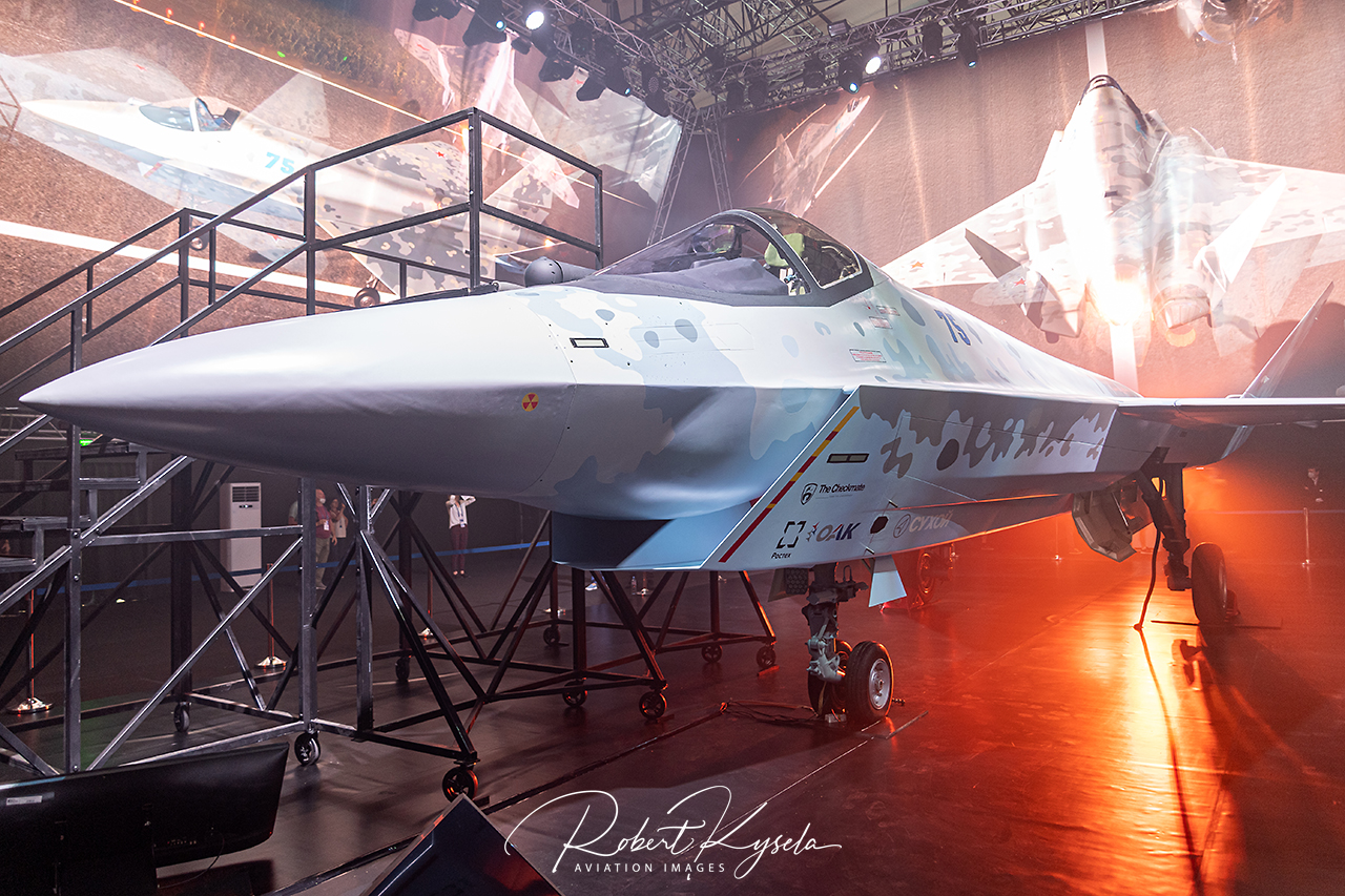 5th Generation Prototype Sukhoi CHECKMATE  -  © by Robert Kysela