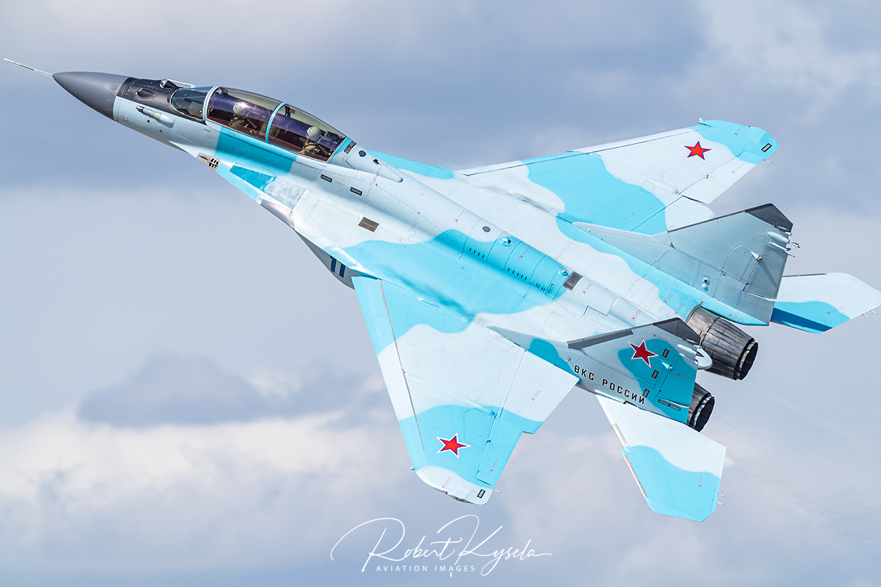 RAC MiG-35D (NATO-Code: Fulcrum F) -  © by Robert Kysela