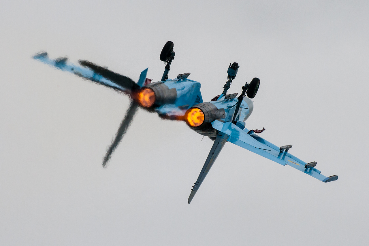 Sukoi Su-27P1M (NATO Code: FLANKER)  -  © by Will Moore