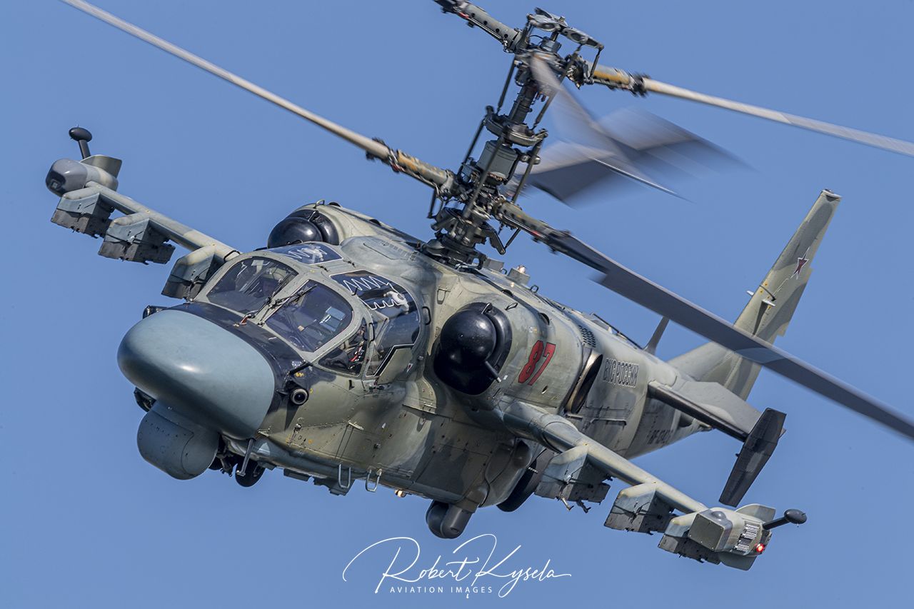 Kamov Ka-52 ALLIGATOR (NATO Code: HOKUM-B)  -  © by Robert Kysela