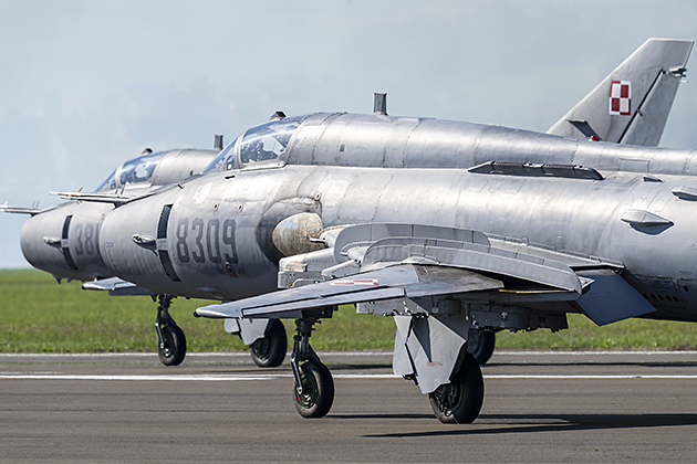 Sukhoi Su-22M4 (NATO Code: FITTER K) - © by Robert Kysela