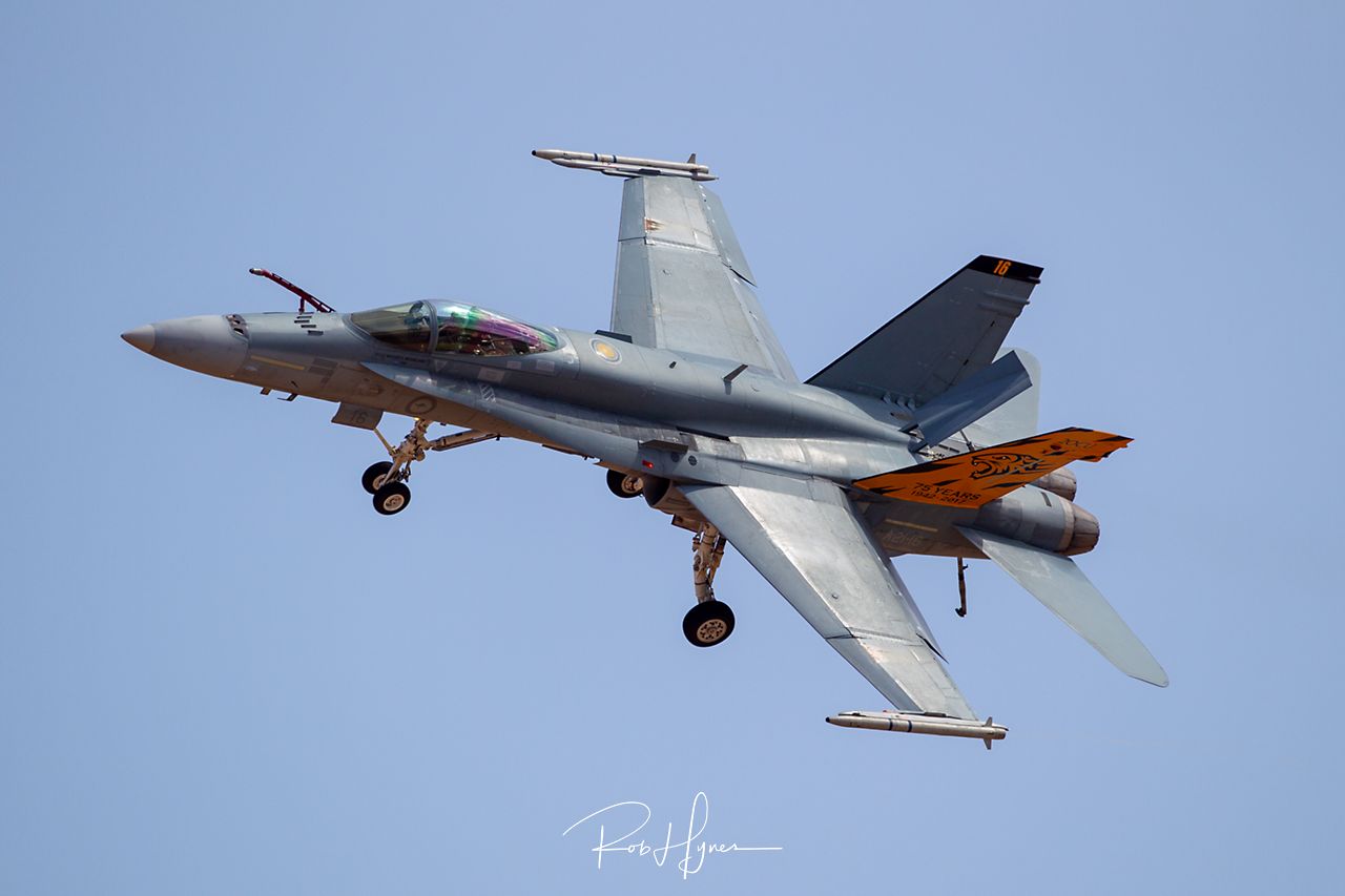 Boeing F/A-18C HORNET   - © by Rob Hynes