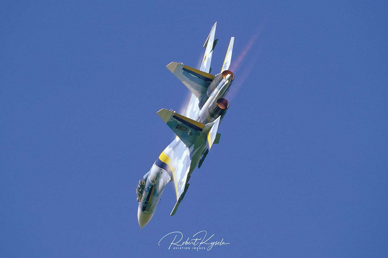 Sukhoi Su-27P1M (NATO Code: FLANKER B )  -  © by Robert Kysela