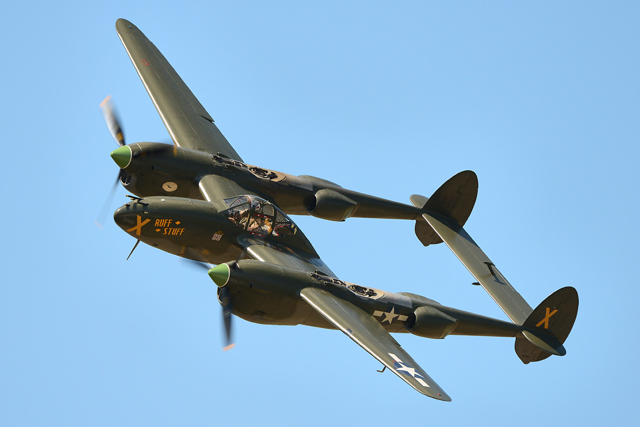 Lockheed P-38L LIGHTNING  -  © by Shawn Clish 2012