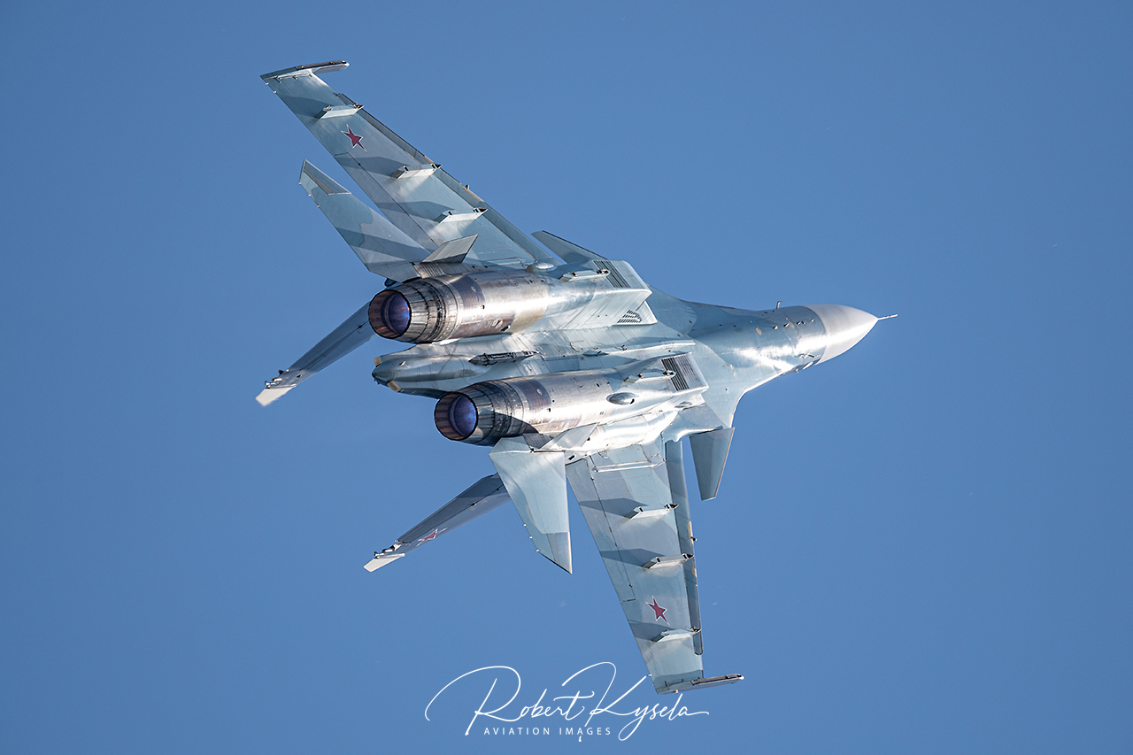 Sukhoi Su-30SM ( NATO Code: Flanker H) -  © by Robert Kysela