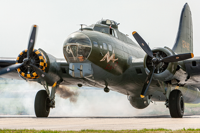 Boeing B-17G Flying Fortress “Sally B“. - image by: Robert Kysela