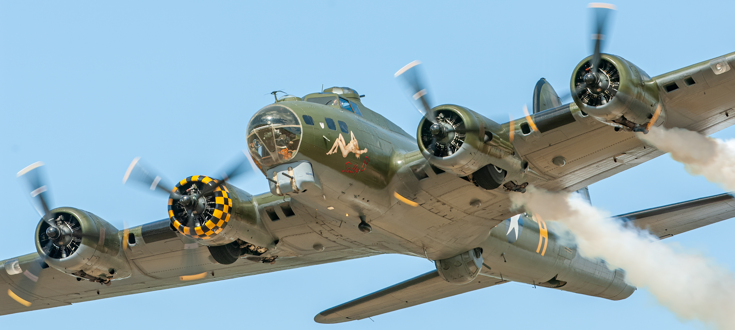 Boeing B-17G Flying Fortress “Sally B“. - image by: Robert Kysela