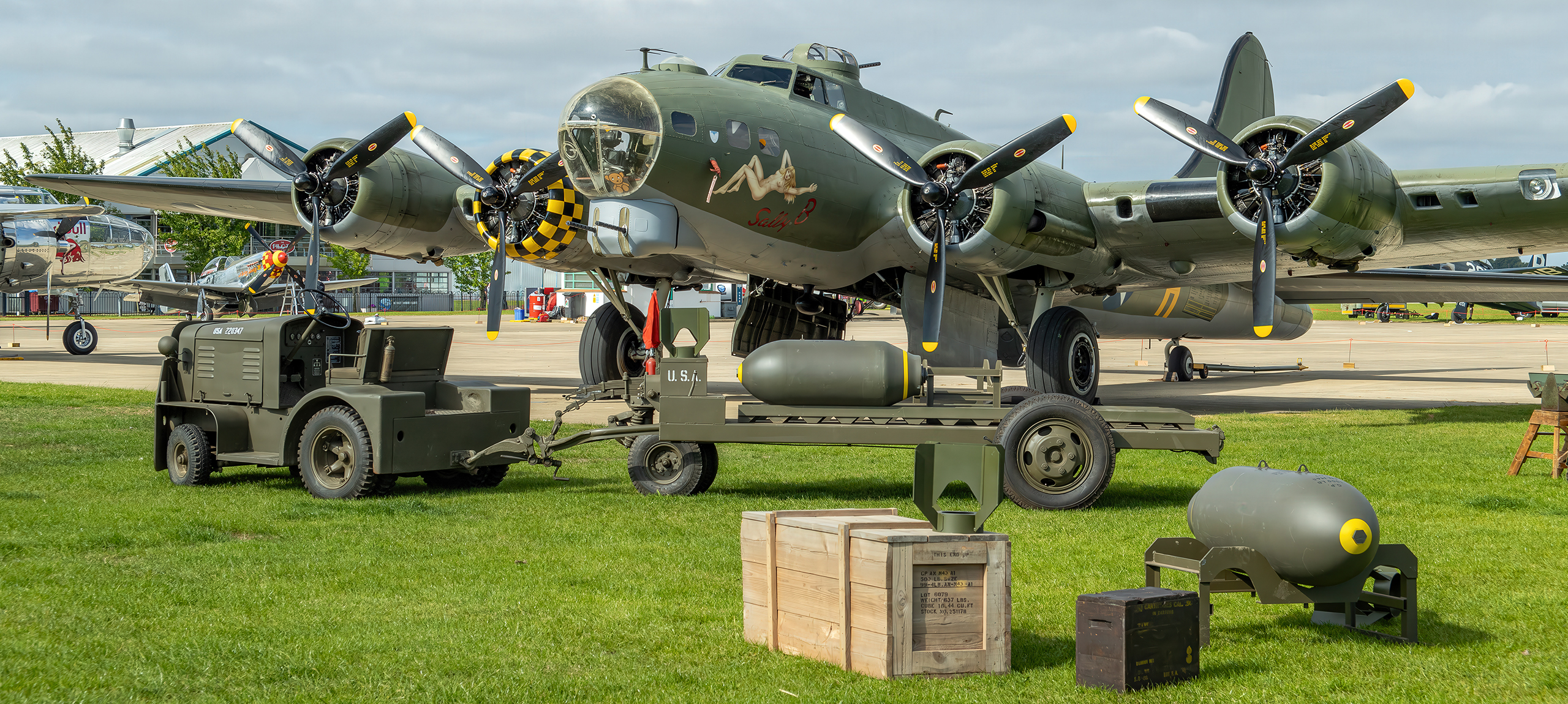 Boeing B-17G Flying Fortress “Sally B“. - image by: Will Moore