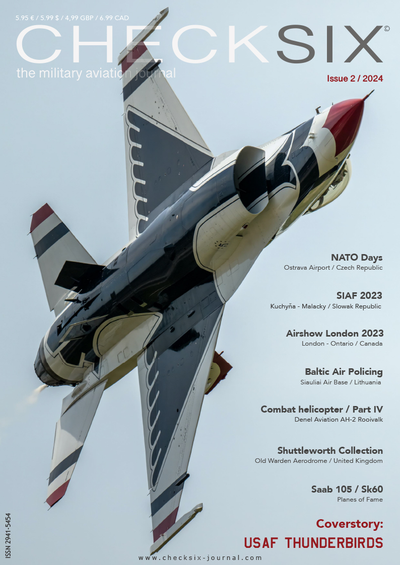 Issue 2/2024 Frontcover: USAF Thunderbirds