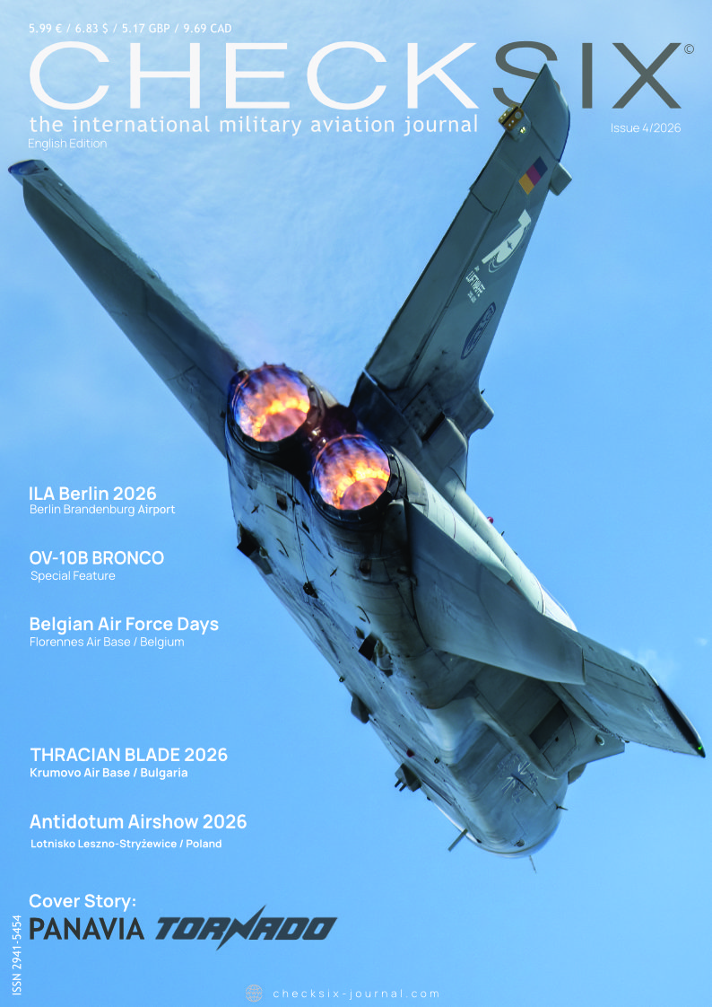 CHECKSIX Issue 4/2026 cover featuring a Panavia Tornado IDS